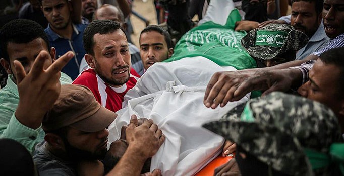 İsrail'in öldürdüğü Filistinli gence 1 ay sonra cenaze töreni