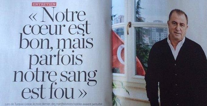 Terim: Kanımız bazen deli akar