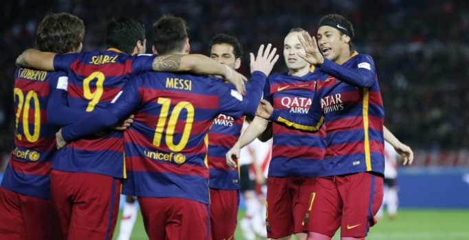 FIFA Dünya Kulüpler Kupası'nda Barcelona, River Plate'i 3-0 yenerek şampiyon oldu