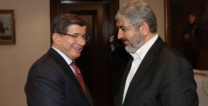 Başbakan Davutoğlu, Halid Meşal'i kabul etti