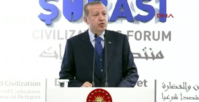 Erdoğan: Trump medeniyet olayını şekil olarak değerlendiren bir tipoloji