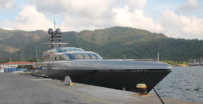 80 milyon avroluk yat Marmaris'te