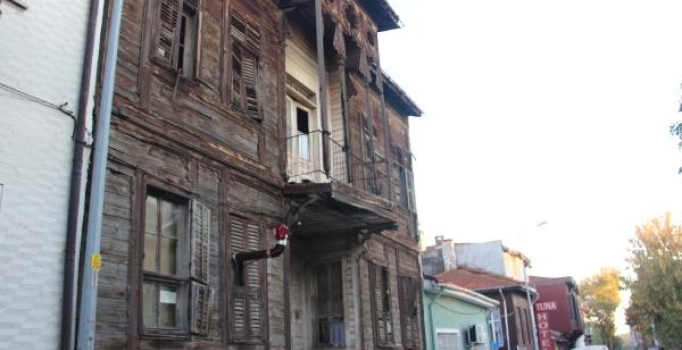 Edirne'de 463 tarihi konağın restore edilmesi için çalışma başlatıldı