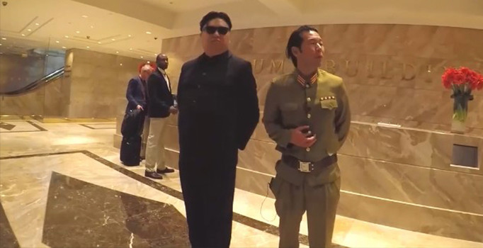 ABD sokaklarında Kuzey Kore lideri şaşkınlığı