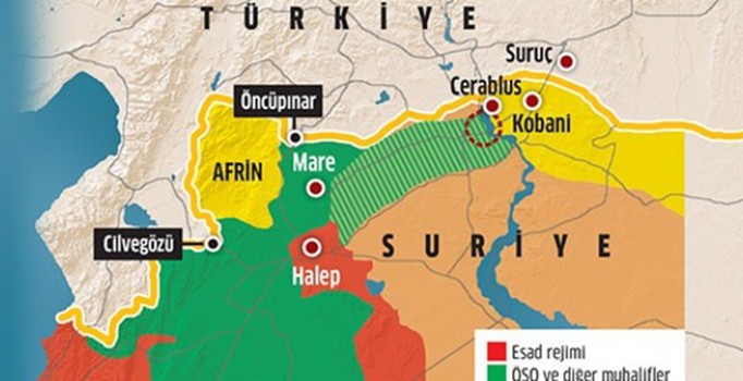 Fırat'ın batısında sıcak gelişme