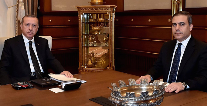 Cumhurbaşkanı Erdoğan, MİT Müsteşarı Fidan’ı kabul etti