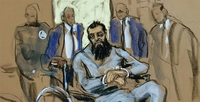 New york canisi hastane odasında DEAŞ bayrağı astırmak istedi