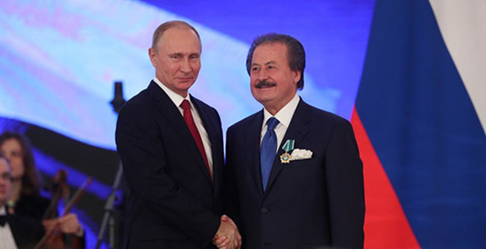 Rusya Lideri Putin’den Cavit Çağlar’a anlamlı ödül