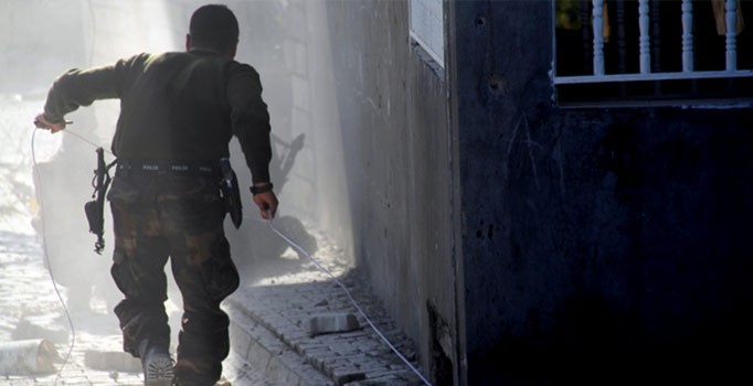 SAS'ların da geldiği Cizre'de 9 terörist öldürüldü