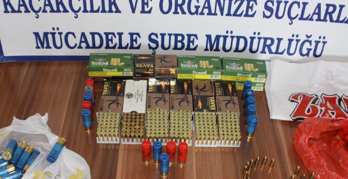19 kişinin gözaltına alındığı operasyonda G3 mermisi ele geçirildi