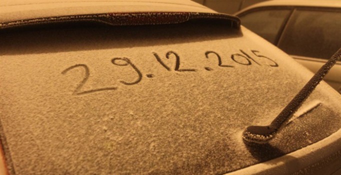 Marmara'da beklenen kar yağışı başladı