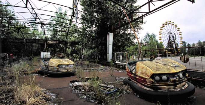 Ukrayna'nın hayalet şehrine sıradışı seyahat