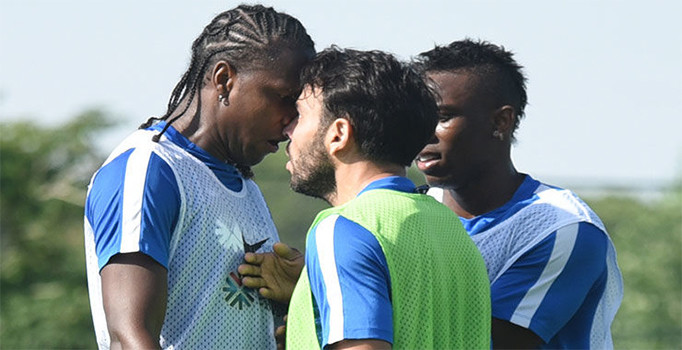 Trabzonspor’da gergin antrenman