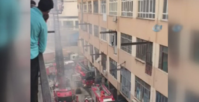Son dakika! İstanbul Bayrampaşa'da yangın paniği