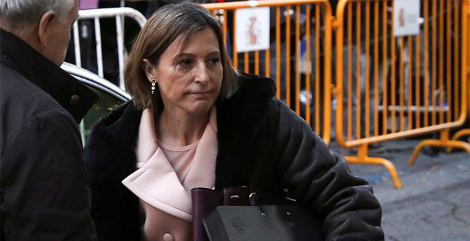 Eski Katalonya Meclis Başkanı serbest kaldı