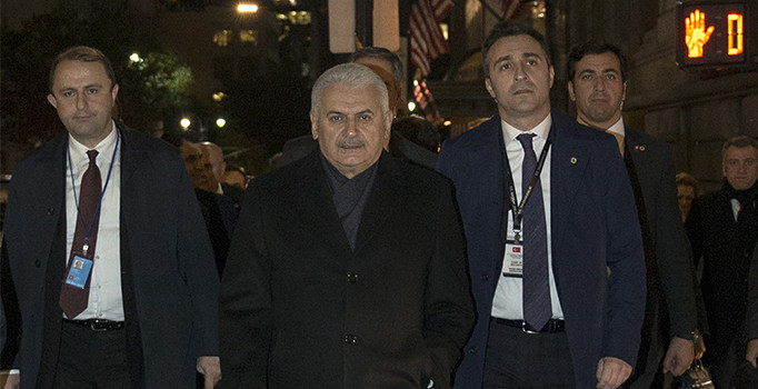 Başbakan Yıldırım New York'ta finans ve iş dünyası temsilcileriyle görüştü
