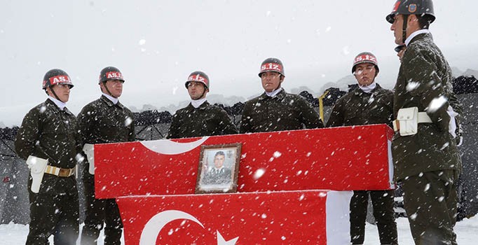 Cizre'de şehit olan Abdulkadir Öner memleketine uğurlandı