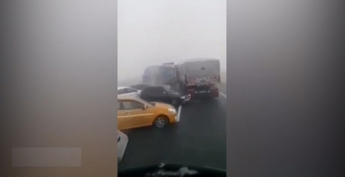 Türkü söyleyen kamyoncu kaza yorumuyla sosyal medyayı yıktı