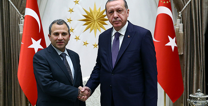 Cumhurbaşkanı Erdoğan Lübnan Dışişleri bakanını kabul etti