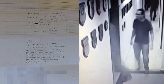 Mahkemede FETÖ'cü Kursiyer Teğmen İsmail Küçükberber'in notu Jandarma'ya takıldı