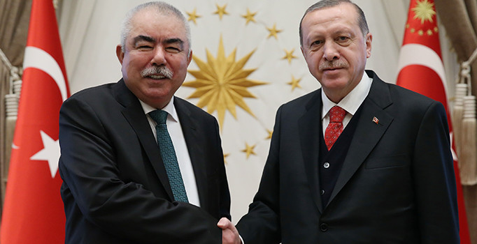 Cumhurbaşkanı Erdoğan, Raşit Dostum’u kabul etti