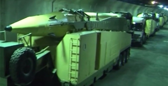 İran yeraltı füze tesisinin görüntülerini yayınladı