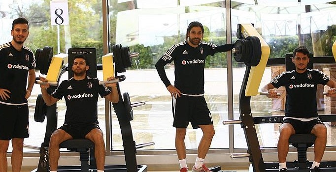 Beşiktaş kuvvet ve kondisyon çalıştı