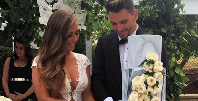 Beşiktaşlı futbolcu Ersan Adem Gülüm evlendi