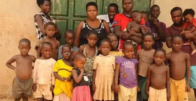 37 yaşındaki Ugandalı annenin 38 çocuğu var