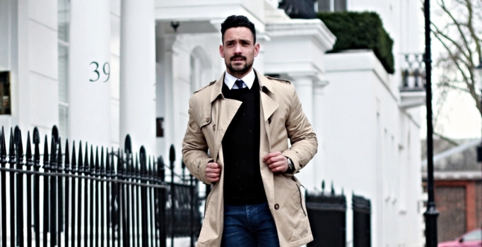 Ceketten trençkota erkek modasında top 5