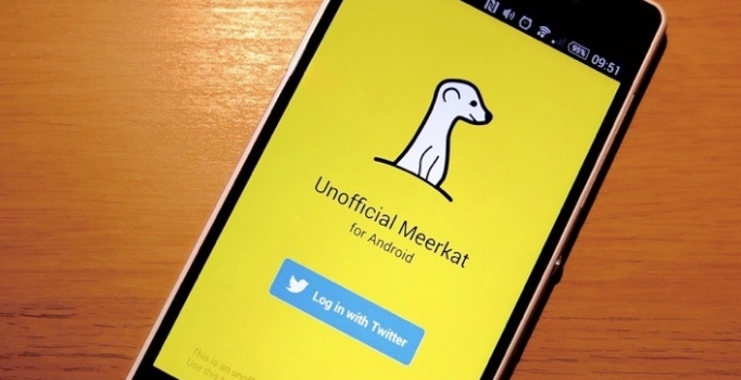 Canlı yayın uygulaması Meerkat Android'le tanıştı