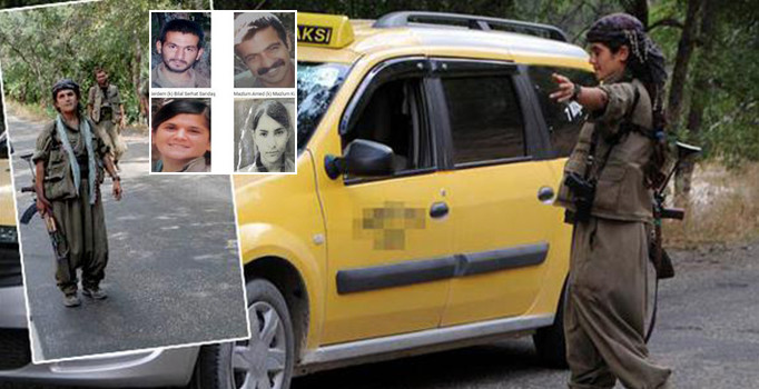 Tunceli'de öldürülen 4 teröristin kimliği belli oldu