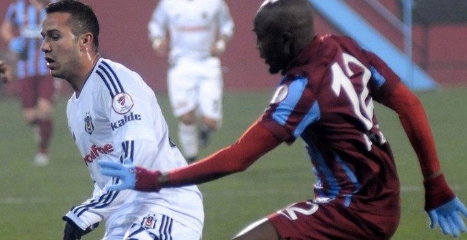 Ziraat Türkiye Kupası'nda Beşiktaş 1461 Trabzon ile deplasmanda 1-1 berabere kaldı