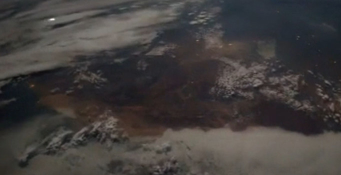 Meteorun uzayda gizemli yolculuğu