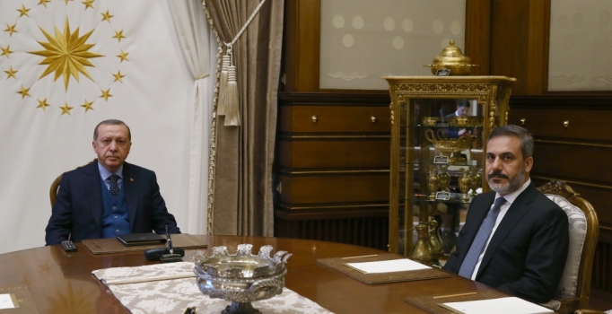 Cumhurbaşkanı Erdoğan, MİT Müsteşarını kabul etti