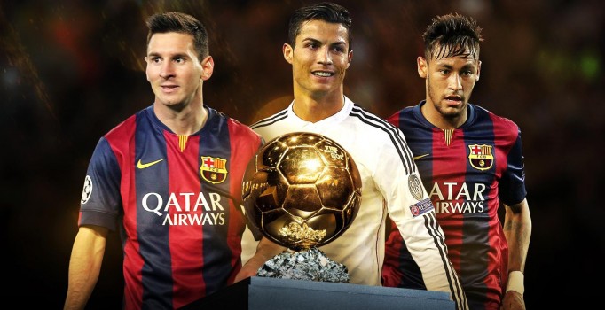 Messi, Neymar ve Cristiano Ronaldo Ballon d'Or için yarışacak