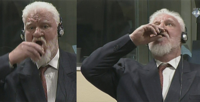 General Praljak, içtiği zehirle Hırvat siyasetini karıştırdı