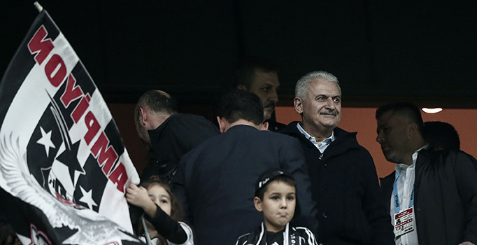 Başbakan Yıldırım, Vodafone Park'ta