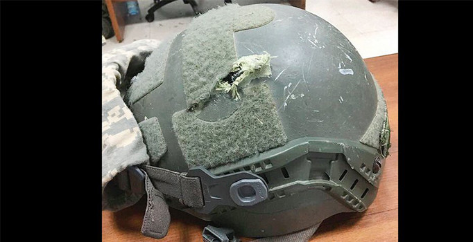 Tunceli'deki çatışmada uzman çavuş miğfer sayesinde kurtuldu