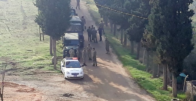 Hatay’da sınıra askeri sevkiyat