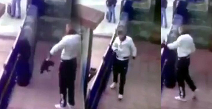 Erzincan’da kediye işkence yapan cani, adliyeye sevk edildi