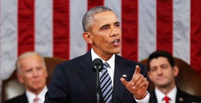 Obama, başkanlığının son Birliğin Durumu konuşmasını yaptı