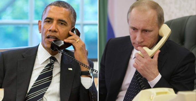 Obama ve Putin telefonda görüştü