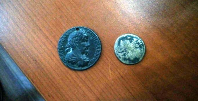 Dilenciden tarihi madalyon çıktı