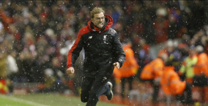 Jurgen Klopp sevinciyle maça damgasını vurdu