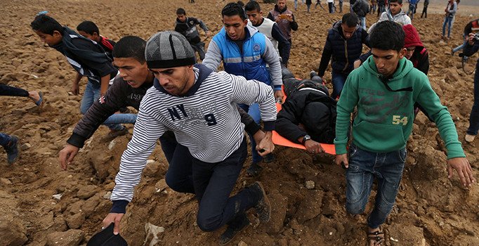 Son dakika! İsrail askerleri Filistin'de protestoculara saldırdı... Yaralılar var