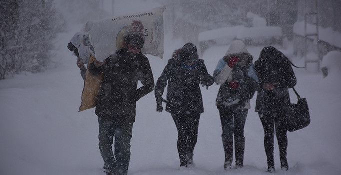 Erzurum, -19 dereceyle Türkiye'nin en soğuk ili oldu