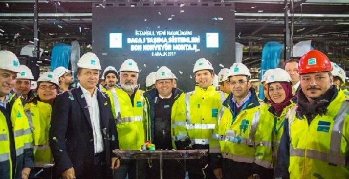 İstanbul Yeni Havalimanı'nın 42 kilometrelik bagaj sistemi tamamlandı