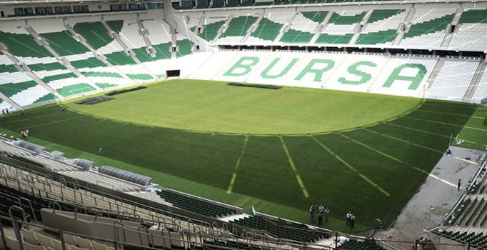 Bursaspor Timsah Arena'da ilk maçına çıkacak