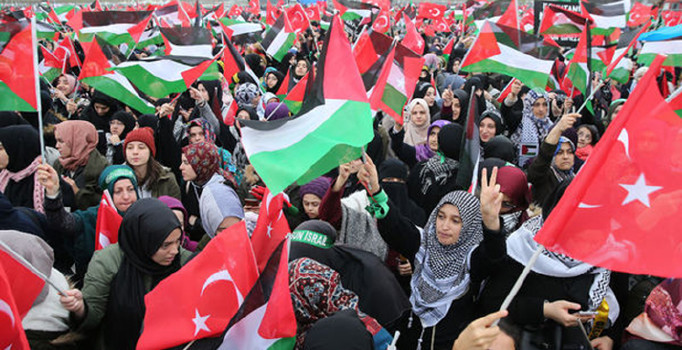 Yenikapı'da Kudüs mitingi